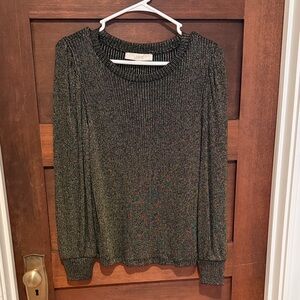 LOFT Shimmer Knit Top